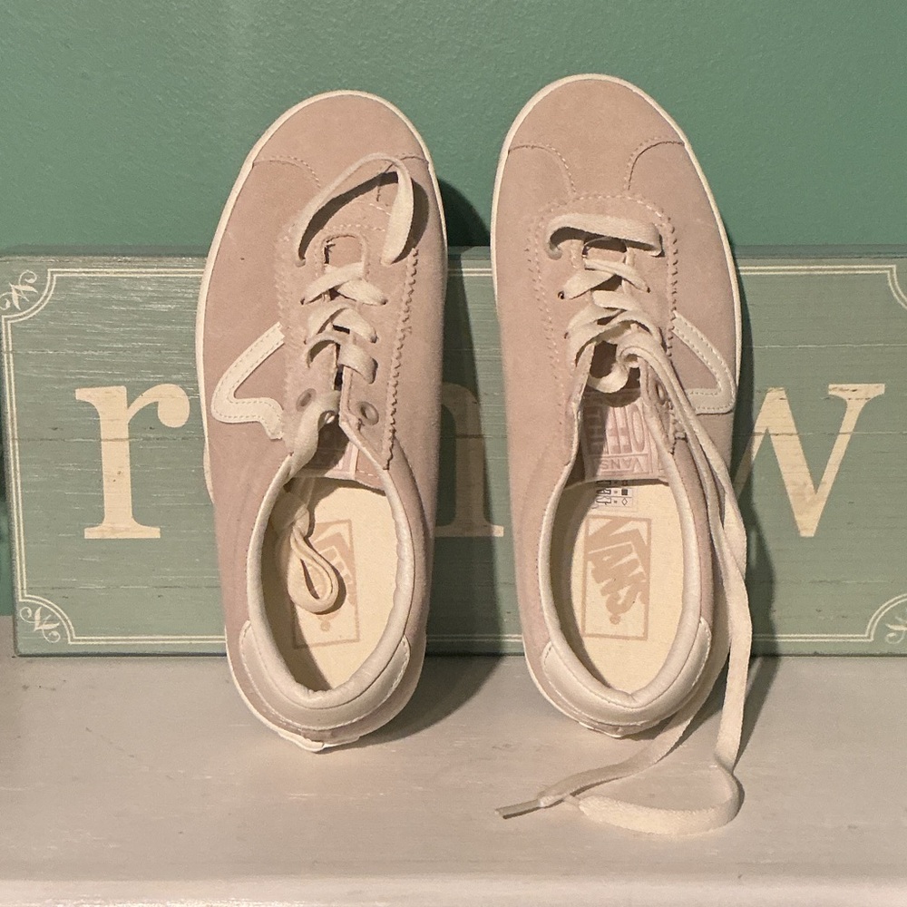 Vans Women's Athletic Shoes in Beige
